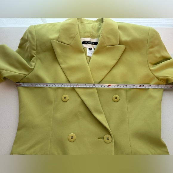 Votre Nom Paris Chartreuse Blazer Size 2 - Picture 6 of 8
